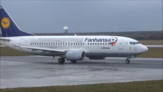 Lufthansa Boeing 737-300 - last ever flight to Katowice Airport.