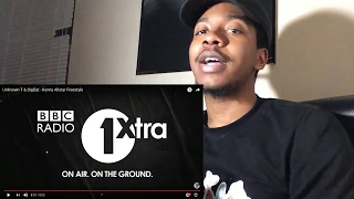AMERICAN  REACTION TO UK DRILL  Unknown T & DigDat - Kenny Allstar Freestyle