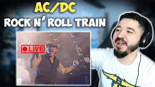 AC/DC - Rock N Roll Train LIVE AT RIVER PLATE | FIRST TIME REACTION TO AC/DC ROCK N ROLL TRAIN