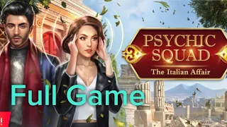 AE Mysteries Psychic Squad The Italian Affair Chapter 1 2 3 4 5 6 7 8 FULL GAME Walkthrough