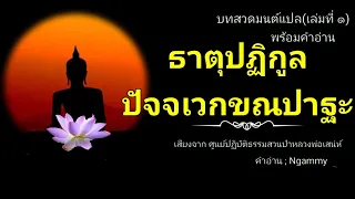 ธาตุปฏิกูลปัจจเวกขณปาฐะ(บทสวดมนต์แปลพร้อมคำอ่าน)