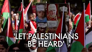 Ahead of Biden's Israel visit, Palestinians in West Bank rally against IDF attacks, besiege of Gaza