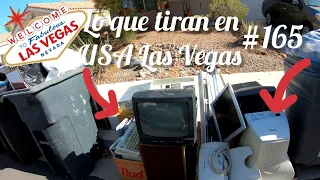 Demasiadas cosas en la basura lo que tiran en USA Las Vegas #165