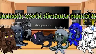 Jurassic world dinosaurs reacts to Disney Dinosaur