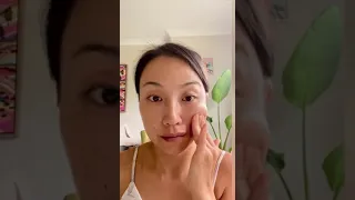 Mid cheek lines & eye bags Massages / exercises #faceyoga #face massage #shorts