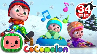 Winter Song - Fun in the Snow Song | CoComelon Nursery Rhymes & Kids Songs | Moonbug Kids ⛄🎄