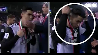 Cristiano Ronaldo TAKES OFF the silver medal! Juventus vs Lazio 1-3 Italian Super Cup (ALL GOALS)