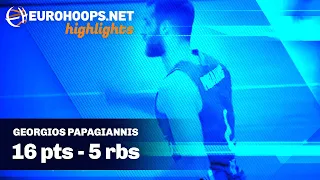 Panathinaikos Athens-Maccabi Playtika Tel Aviv 88-86: Georgios Papagiannis (16 points, 5 rebounds)