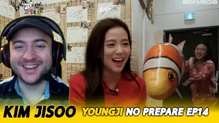DRUNK RAPPER JISOO (#지수) on LEE YOUNGJI (#이영지) 's No Prepare EP.14 | REACTION