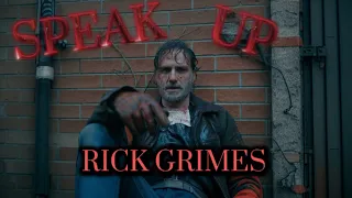 SPEAK UP 🗣️ - Rick Grimes Edit (The Walking Dead)