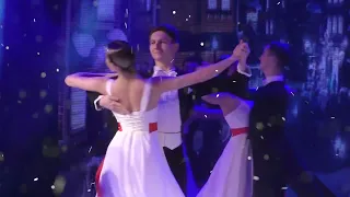 Salvatore Adamo Tombe la neige.Ballroom dance ensemble "Creative"