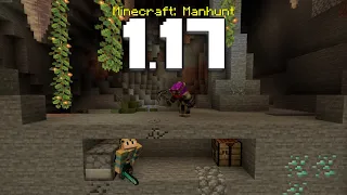 Minecraft Manhunt, but it's in the 1.17 Cave and Cliffs Update...