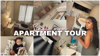 My Furnished Apartment Tour 💕| Young Single Mom | 2022