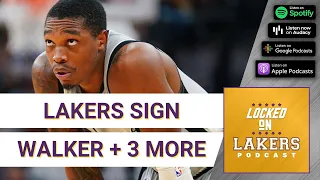 Day One Free Agency: Lonnie Walker, Juan Toscano-Anderson, Troy Brown, Damian Jones Join Lakers!
