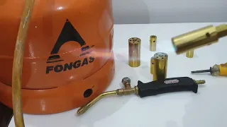 LPG Gas Torch flame Torch gas Burner Brazing soldering plumber work pressure gas torch