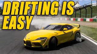 DRIFTING FOR THE FIRST TIME ON THE NEW FORZA MOTORSPORT