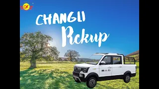 #Changli New Electric #pickuptruck   4x4  Electric Utility Vehicle with Cargo Box pickup truck