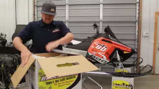 Polaris snowmobile turbo installation demo - BoonDocker