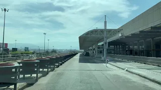 You've Been Away for Long? Hop-On for a Drive from (Beirut Airport, Empty During Corona), Lebanon