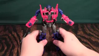 Transformers 4 Age of Extinction Evasion Mode Optimus Prime Review (AoE)