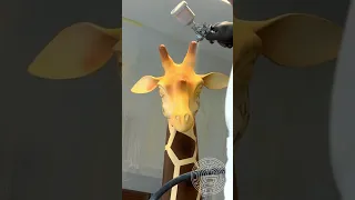 Giant Chocolate Giraffe