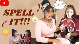 SPELLING BEE COMPETITION 🙆🏽‍♀️ // Flour Challenge ....ITS A MESS!!🔥