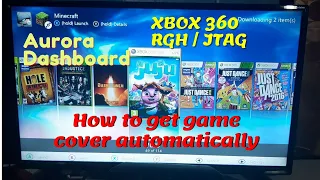 XBOX 360 Jtag / RGH - How to get game cover on aurora dashboard