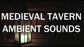 Medieval Tavern Ambient Sounds / Music, Crackling Fire, Talking / Calming Meditation Sounds