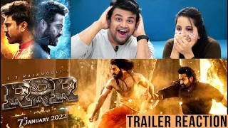 RRR Official Hindi Trailer - Reaction | NTR, RamCharan, Ajay Devgn, Alia Bhatt | SS Rajamouli