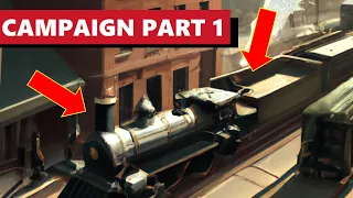 How To Complete Railway Empire 2 Campaign Part 1 | Advanced Player Gameplay | All Tasks Done