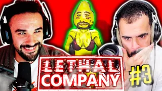 Mejores Momentos de ILLOJUAN en LETHAL COMPANY #3 | ft. Guille y Andrés 🍐🙇🏻‍♂️