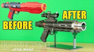 Star Wars: Rogue One- Nerf Death Trooper Blaster Makeover- Chris' Custom Collectables!