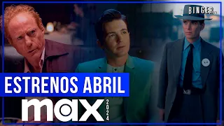 Estrenos MAX ABRIL 2024 | Series y Películas