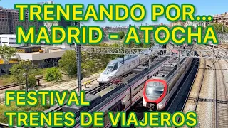 TRENES de viajeros FERROCARRIL español RENFE ouigo Iryo Madrid España Alta Velocidad Hight Speed