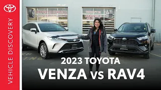 Toyota Venza vs. RAV4 Hybrid Comparison — Performance Toyota | St. Catharines