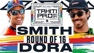 Jordy Smith vs Yago Dora | SHISEIDO Tahiti Pro pres by Outerknown 2024 - Round of 16