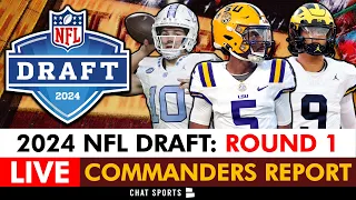 Commanders NFL Draft 2024 Live (Round 1)