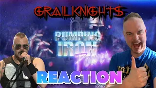 GRAILKNIGHTS - Pumping Iron Power (f.t Joakim Brodén from SABATON) | REACTION