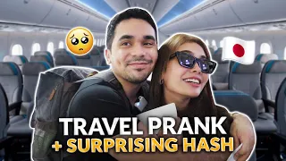 TRAVEL PRANK + SURPRISING HASH!  IVANA ALAWI