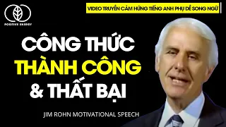 Tiếng anh phụ đề Jim Rohn phát triển bản thân || Video truyền cảm hứng tiếng anh song ngữ