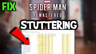 Spiderman Remastered – How to Fix Fps Drops & Stuttering – Complete Tutorial