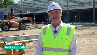 Flagstone Shopping Centre built with DELTABEAM®