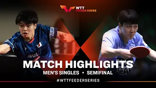 Yuta Tanaka vs An Jaehyun | MS SF | WTT Feeder Cappadocia 2024