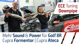 ECE Tuning Downpipe Golf 8R | Mega Sound | LEGAL
