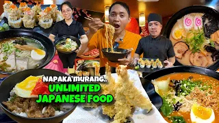 BAGONG BUKAS NA JAPANESE RESTO NA MAY PA UNLI TEMPURA,UNLI RAMEN AT SUSHI SA MURANG HALAGA LNG!