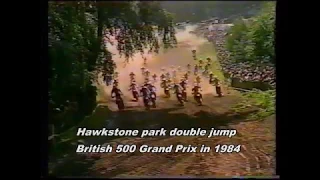 1984 Georges Jobe and the Hawkstone park double jump over Andre Malherbe