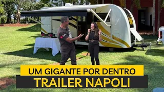 Tour no Trailer Napoli da Fênix Motorhomes