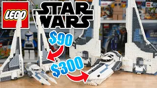 LEGO Star Wars BO-KATAN'S Gauntlet Fighter Custom Set Review! (Republic Bricks)