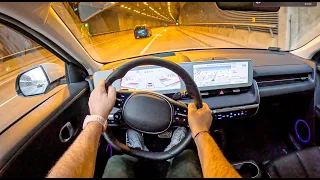 2022 Hyundai IONIQ 5 UNIQ |0-100| POV Test Drive #1400 Joe Black