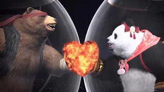 TEKKEN 8 - Kuma Ending | Kuma and Panda Romance 2024 (PS5) 4K 60FPS